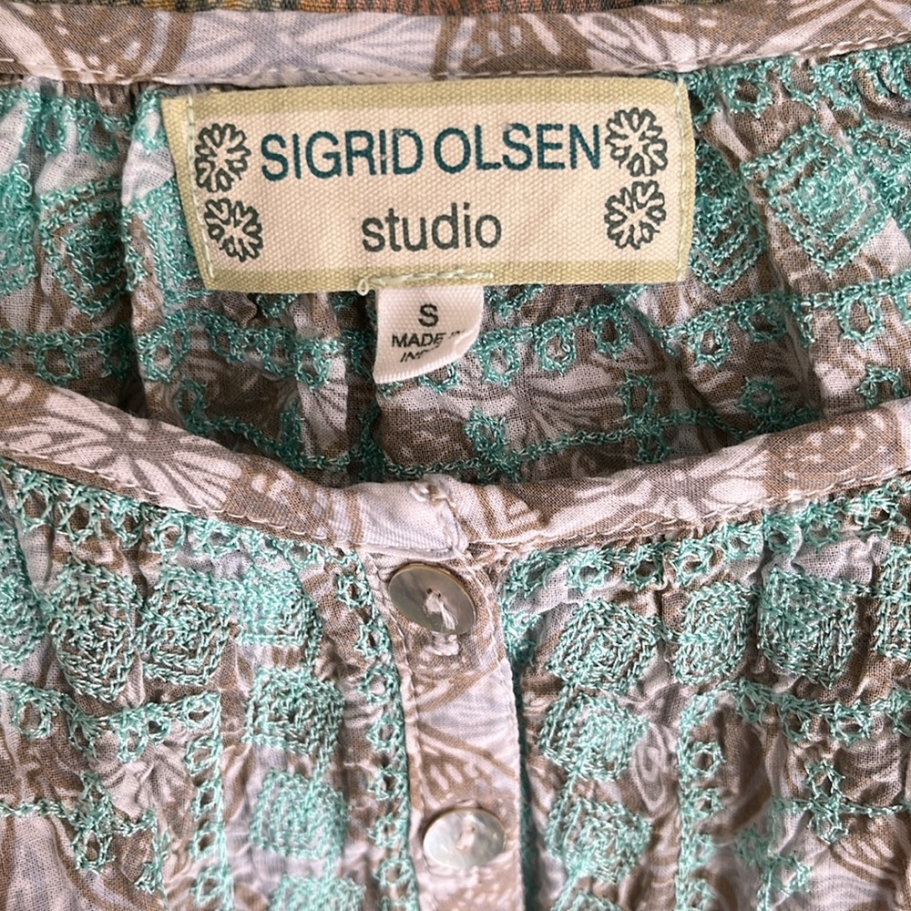 Sigrid Olsen Studio Blous - image 3